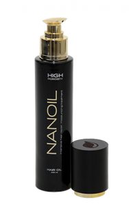 olejek Nanoil do włosów wysokoporowatych